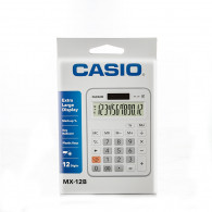 Calculadora mesa 12 digitos MX-12B-WE blanco Casio
