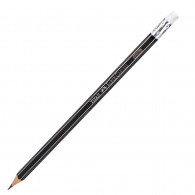 Lapiz HB con borrador titan Faber Castell