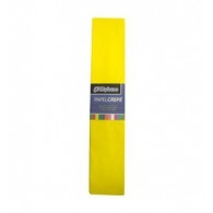 PAPEL CREPE AMARILLO X 1 UND