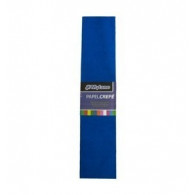 Papel crepe color azul 50x180 cm  x unidad