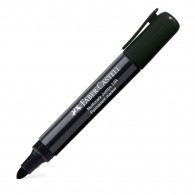 Plumón permanente jumbo punta redonda negro 23R FABER CASTELL