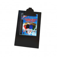 TABLERO PLASTICO OFICIO NEGRO OMEGA CLIP FORT