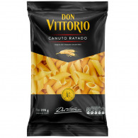 Fideo canuto rayado 235gr Don Vittorio