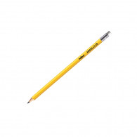 Lápiz 2B amarillo con borrador Fultons