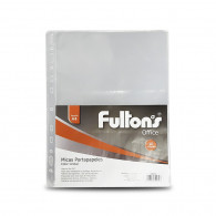 PORTA PAPEL TRANSP A4 X 10 UN FULTONS