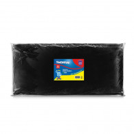 BOLSA BASURA BIO 240L NEGRO X 50 99.1X127 TACHITOS