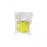 Lana gruesa ovillo amarillo x 10 gramos