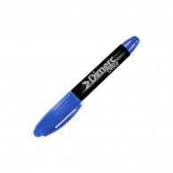 Plumón permanente punta redonda azul jumbo Dimerc
