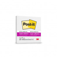 Notas adhesivas 3x3 pulgadas 90 hojas blanco 654 super sticky Post it
