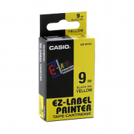 Cinta rotuladora XR-9YW1 9mm negro/amarillo Casio