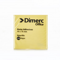 NOTAS ADH. 3 X 3 100H AMARILLO DIMERC