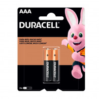 PILA AAA X 2 UN DURACELL 1.5 V