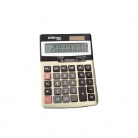CALCULADORA MESA 12 DIG D 000 METALICA  DIMERC