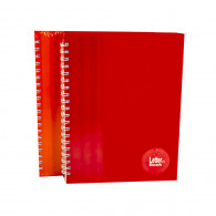 CUADERNO D/RING CUADRIC A4 100H  LETTER BOOK