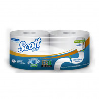 PAPEL HIG. JUMBO 1H BL S. ECO 400MT X 4 ROLL SCOTT