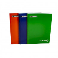 CUADERNO COSIDO RAYADO A4 92H SOLIDO STANDFORD