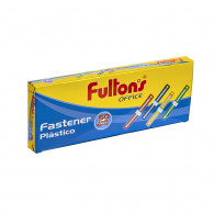 FASTENER PLASTICO COLORES CAJA X 50 UNI FULTONS