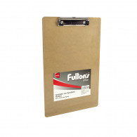 Tablero tipo madera oficio con clip Fultons