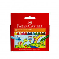 Crayones jumbo estuche x 12 unidades Faber Castell