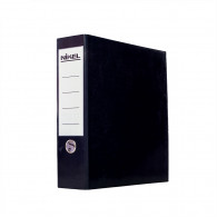 Archivador palanca carton plastificado lomo ancho oficio azul oscuro Nikel