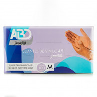 Guantes de vinilo x100 und talla M ABD