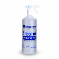 ALCOHOL MEDICINAL 70 X 1 LT ATOMIZADOR ALKOFARMA