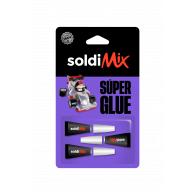 PEGAMENTO SUPER GLUE PRACTIENVASE 1.5GR X 3UND SOLDIMIX