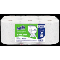 PAPEL TOALLA H/ CONTINUA 2H X180MT X6 ROLL FAMILIA