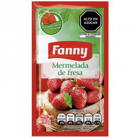Mermelada fresa sachet 90 gr Fanny