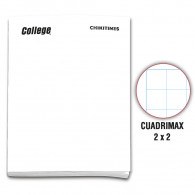 CUAD ENGRAP CUADRIMAX 2X2 80H BLANCO CHIKITINES COLLEGE