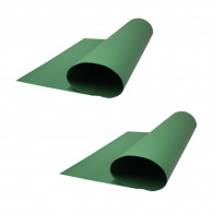 Cartulina corrugada verde x 2 unidades