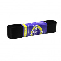 Cinta satinada negro 2.5cm rollo x 10 metros