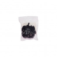 Lana gruesa ovillo negro x 10 gramos