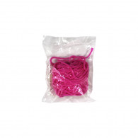 Lana gruesa ovillo rosado x 10 gramos