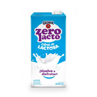 Leche zerolactosa UHT caja 946 ml Gloria