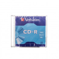CD-R grabable 700 MB/80 min/52X c/slim Verbatim