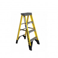 ESCALERA TIJERA,375 LB.,AN 21-1/2 PULG.