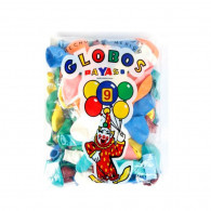 GLOBO #9 BOLSA X 100 UND PAYASO SURTIDO