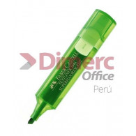 RESALTADOR VERDE TEXTLINER SUPERFLUOR FABER