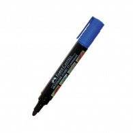 MARCADOR PERMANENTE P/REDONDA AZUL 23 FABER