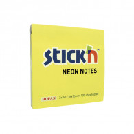 NOTAS ADH. 3 X 3 100H AMARILLO NEON STICK IN