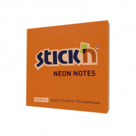 NOTAS ADH. 3 X 3 100H NARANJA NEON STICK IN