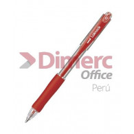 BOLIG ROJO LAKNOCK SN 100 RETRACTIL 0.7MM UNIBALL