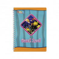 CUADERNO D/RING CUADRIC A4 100H DISEO MARK BOOK