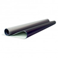 PAPEL LUSTRE COLOR AZUL OSCURO X 25 UND.