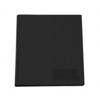 FOLDER DOBLE TAPA A4 CON GUSANO NEGRO 