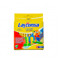 CRAYONES DELGADO X 12 UNI LAYCONSA