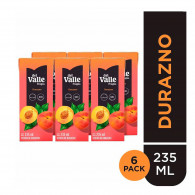 NECTAR DURAZNO 235 ML PACK X 6 UN FRUGOS
