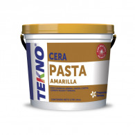 CERA EN PASTA AMARILLA BALDE 3,785 ML TEKNO