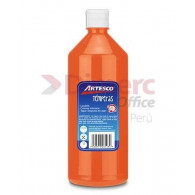 TEMPERA X  1 LITRO NARANJA ARTESCO